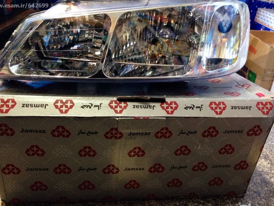 چراغ جلوی پارس جم ساز اصلی
